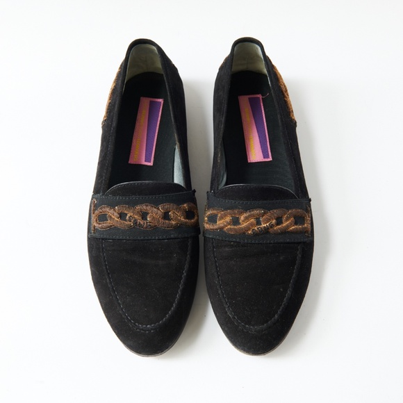 80s - SUSAN BENNIS - WARREN EDWARDS - Loafer - Men\'s - 10.5 - BLK Suede main image 4